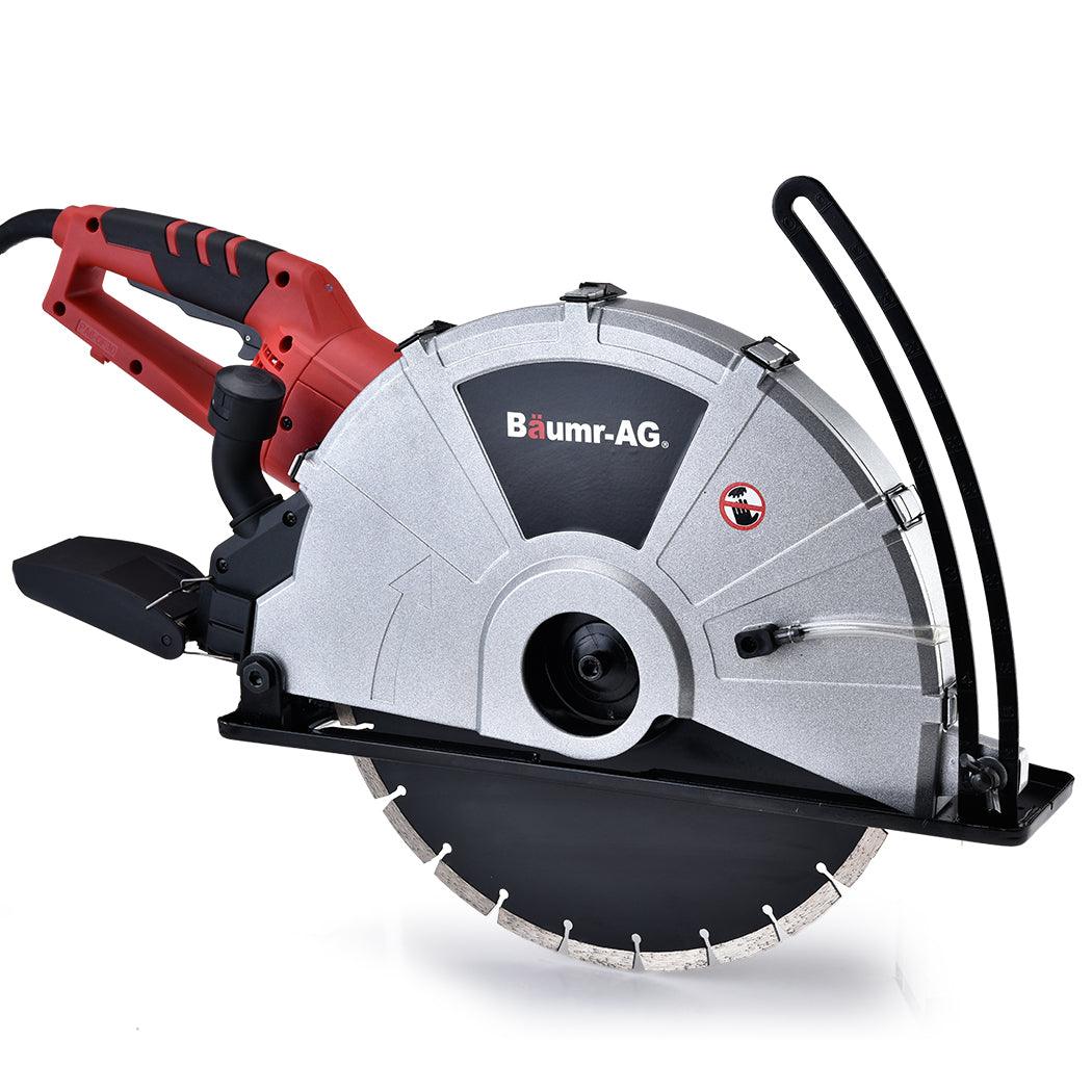 Buy BAUMR-AG 2400W Electric Concrete Saw 355mm Demolition Cutter Wet Dry Demo Tool Circular Cutting discounted | Products On Sale Australia