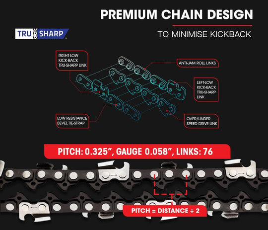 Buy Baumr-AG 52CC Petrol Commercial Chainsaw 20 Bar E-Start Chain Saw discounted | Products On Sale Australia