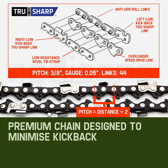 Buy Baumr-AG 65CC Long Reach Pole Chainsaw Hedge Trimmer Pruner Chain Saw Tree Multi Tool discounted | Products On Sale Australia