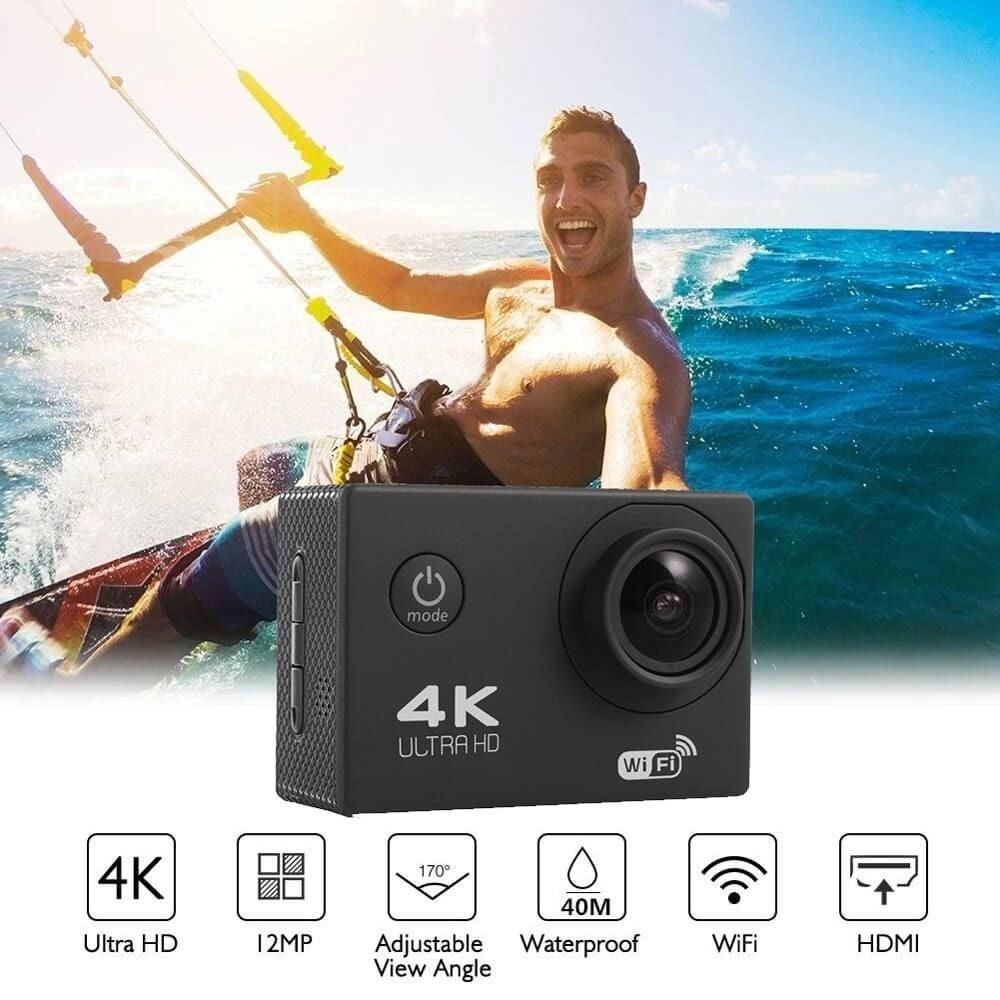 Buy BDI New Action Camera 4K wifi sports DV Cam discounted | Products On Sale Australia