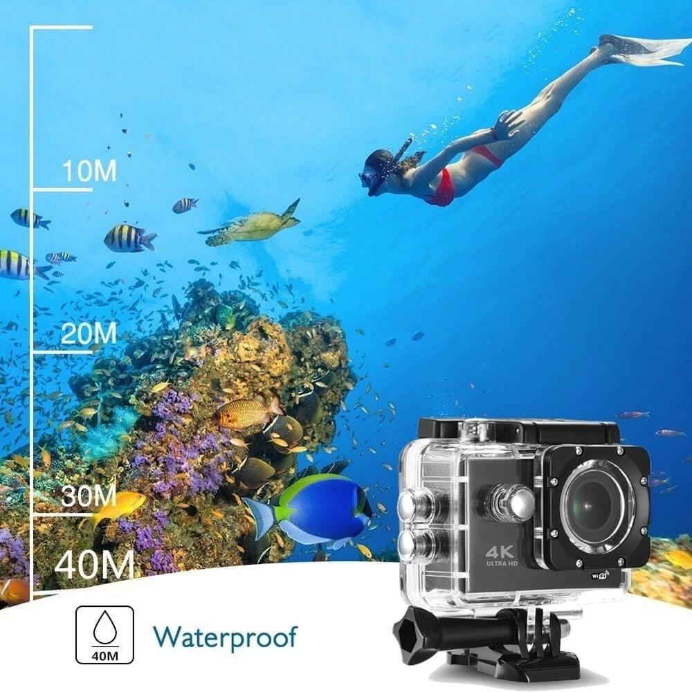 Buy BDI New Action Camera 4K wifi sports DV Cam discounted | Products On Sale Australia