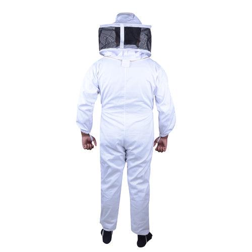 Buy Beekeeping Bee Full Suit Standard Cotton With Round Head Veil S discounted | Products On Sale Australia