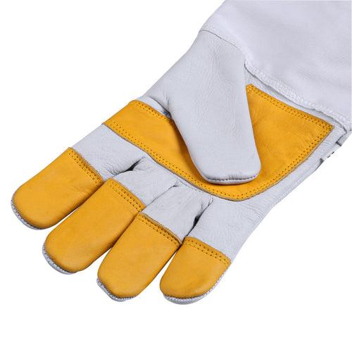 Buy Beekeeping Bee Gloves Cow Hide Ventilated Heavy Duty Gloves 2XL discounted | Products On Sale Australia