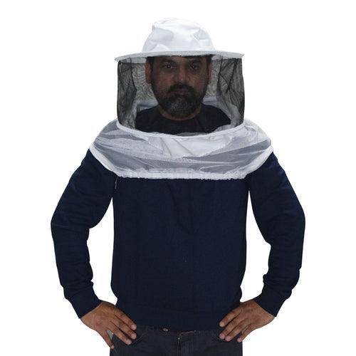 Buy Beekeeping Bee Half Body Round Head Veil Protective Gear discounted | Products On Sale Australia