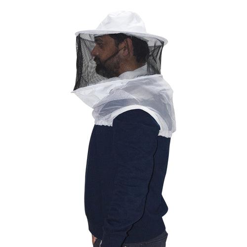 Buy Beekeeping Bee Half Body Round Head Veil Protective Gear discounted | Products On Sale Australia