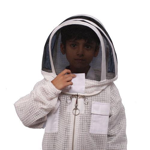 Buy Beekeeping Bee Kids Full Suit 3 Mesh Layer Beekeeper Protective Gear L discounted | Products On Sale Australia