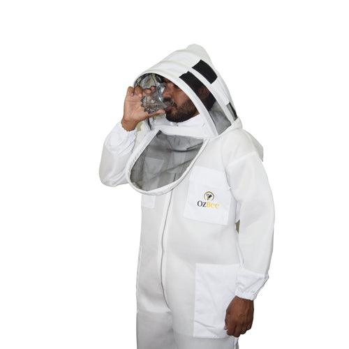 Buy Beekeeping Bee Suit 2 Layer Mesh Hood Style Light Weight & Ultra Cool- M discounted | Products On Sale Australia