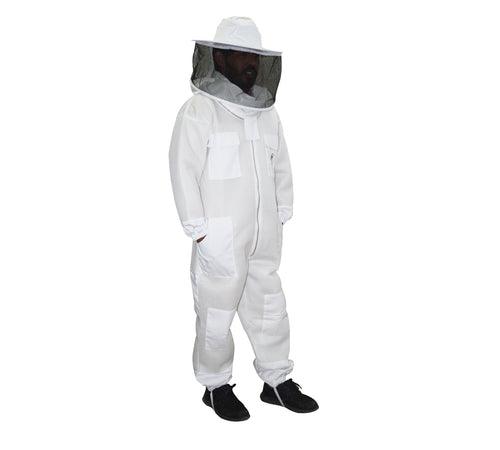 Buy Beekeeping Bee Suit 2 Layer Mesh Round Head Style Ultra Cool & Light Weight - 4XL discounted | Products On Sale Australia