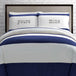 Buy Big Sleep Yours Mine Navy Quilt Cover Set Double discounted | Products On Sale Australia