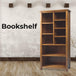 Buy Birdsville Bookshelf Bookcase Display Unit Solid Mt Ash Timber Wood - Brown discounted | Products On Sale Australia