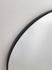 Buy Black Metal Arch Mirror - Small 80cm x 100cm discounted | Products On Sale Australia