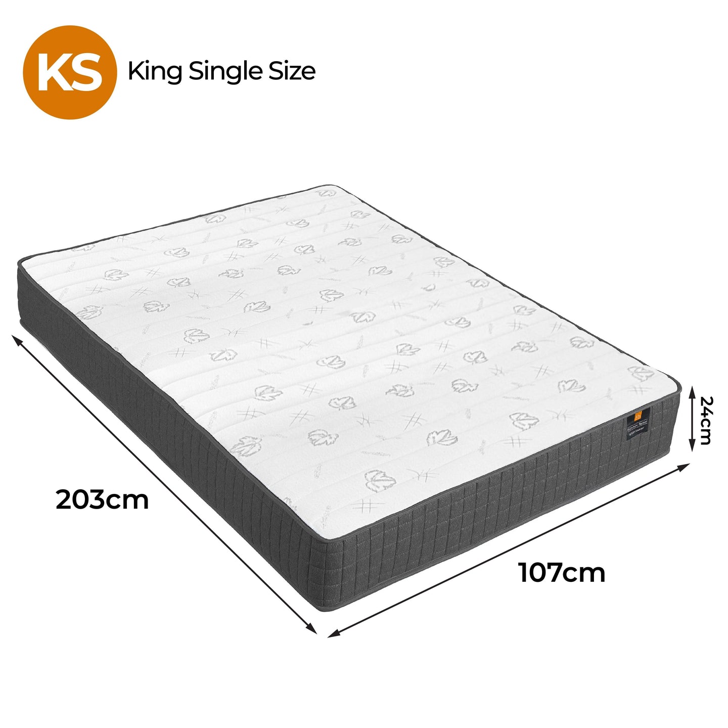 Buy Boxed Comfort Pocket Spring Mattress King Single discounted | Products On Sale Australia