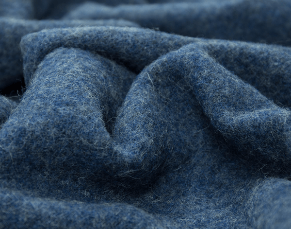 Buy Brighton Throw - 100% NZ Wool - Navy discounted | Products On Sale Australia