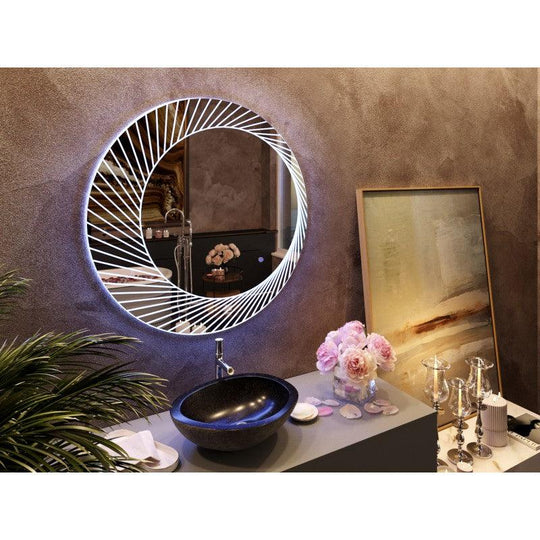 Buy Bucciano Round LED Bathroom Wall Mirror discounted | Products On Sale Australia