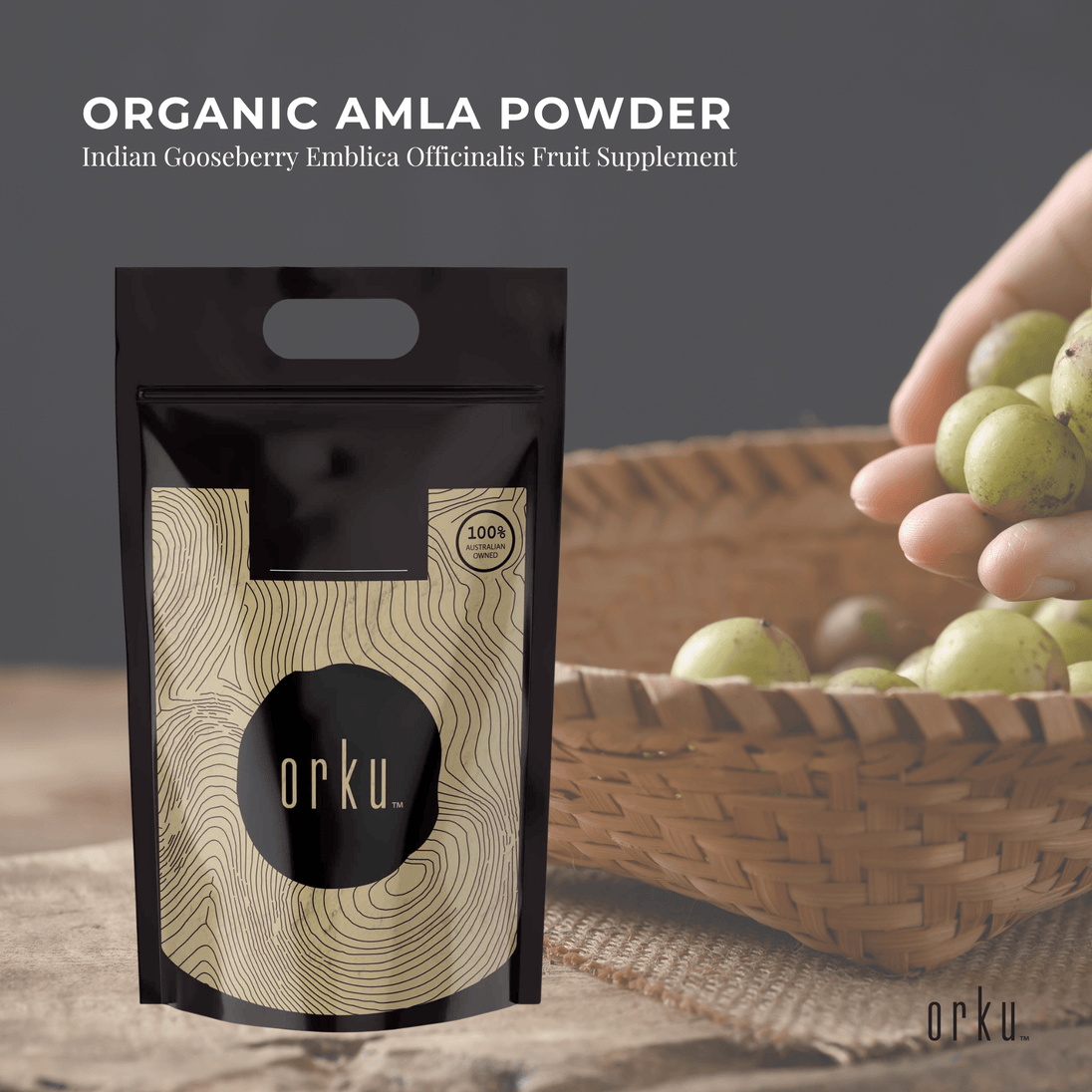 Buy Bulk 10Kg Organic Amla Powder Indian Gooseberry Emblica Officinalis Supplement discounted | Products On Sale Australia