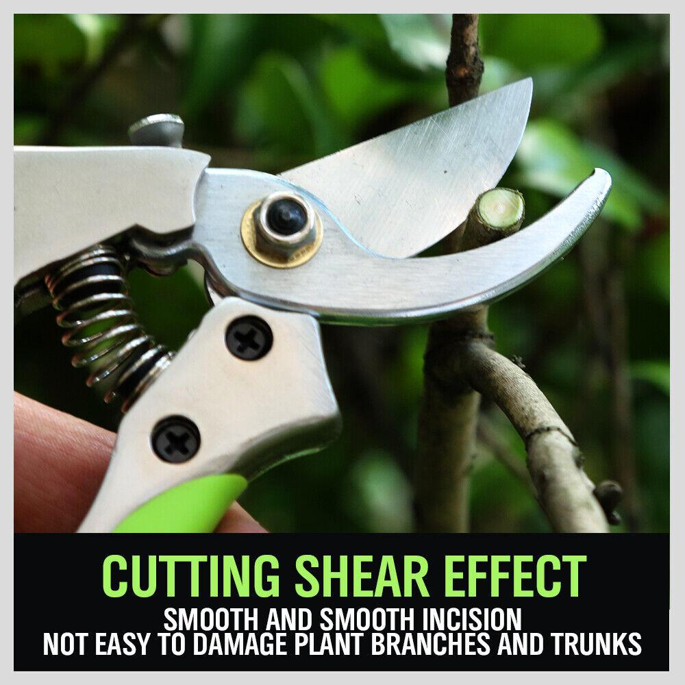 Buy Bypass Pruning Shears Cutter Home Gardening Plant Scissor Branch Tool With Lock discounted | Products On Sale Australia