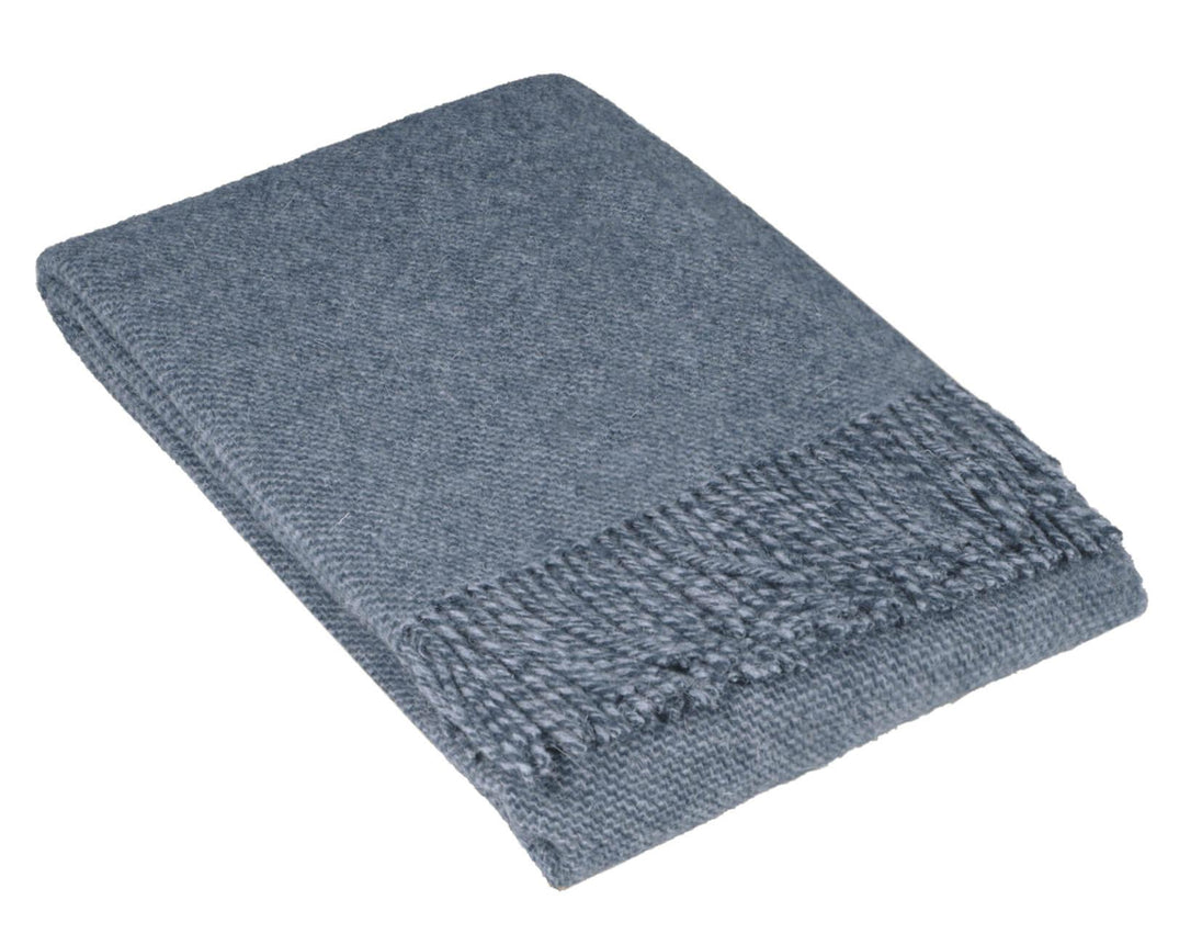 Buy Cambridge Throw - 100% NZ Wool - Navy discounted | Products On Sale Australia