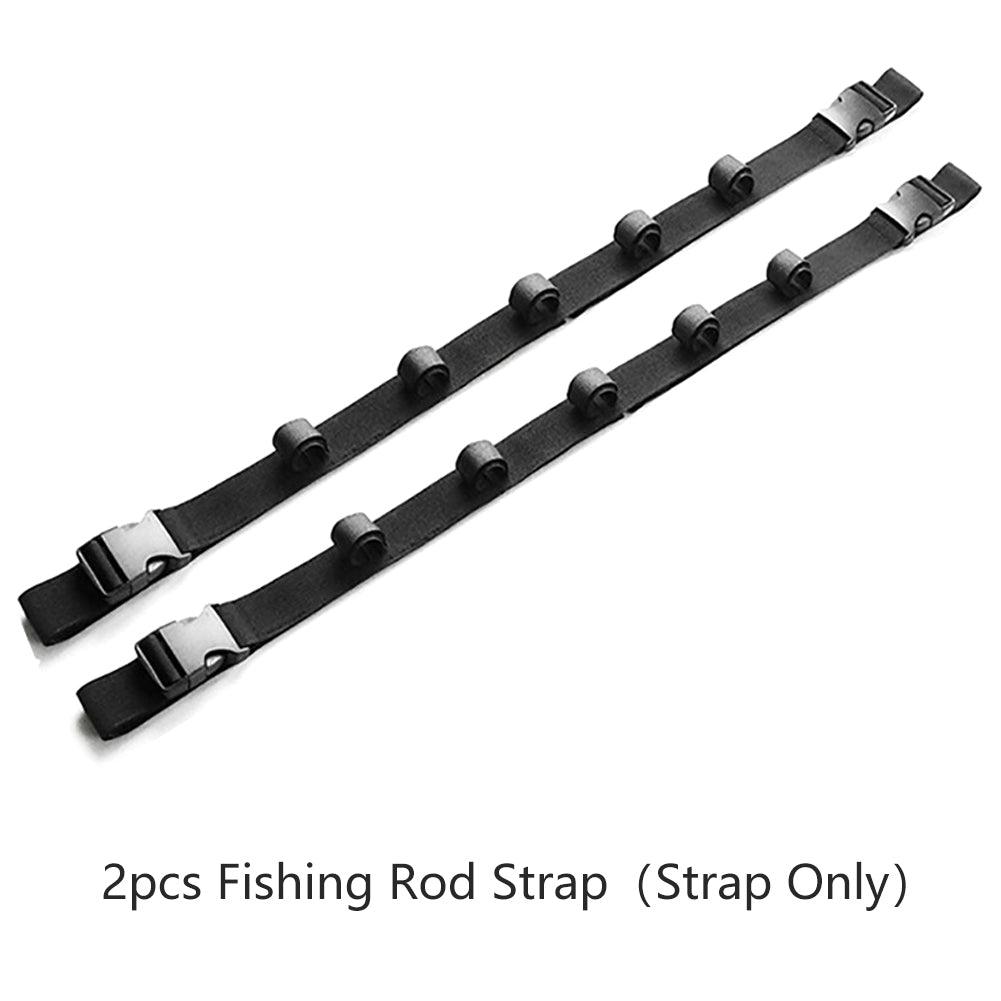 Buy Car Fishing Rod Strap Vehicle Rod Carrier Storage Net Fishing Pole Holder SUV-2PCS Black Fishing Strap discounted | Products On Sale Australia