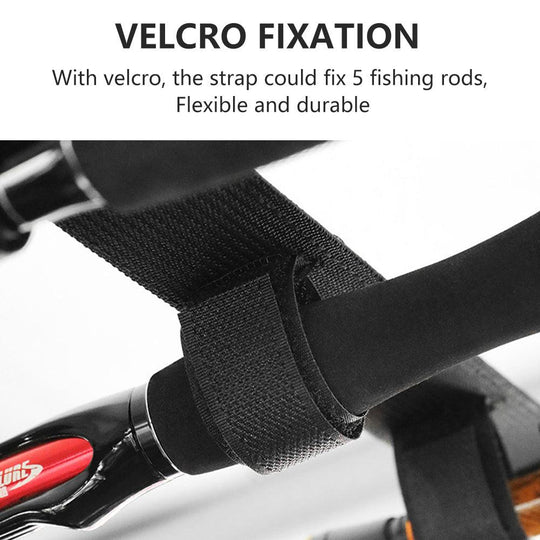 Buy Car Fishing Rod Strap Vehicle Rod Carrier Storage Net Fishing Pole Holder SUV-2PCS Black Fishing Strap discounted | Products On Sale Australia