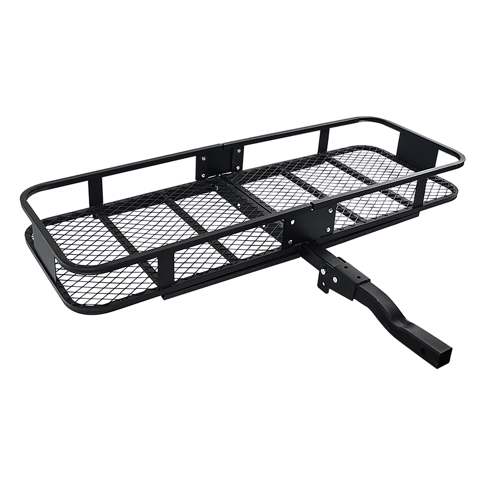 Buy Car Luggage Basket Trailer Hitch Cargo Carrier discounted | Products On Sale Australia