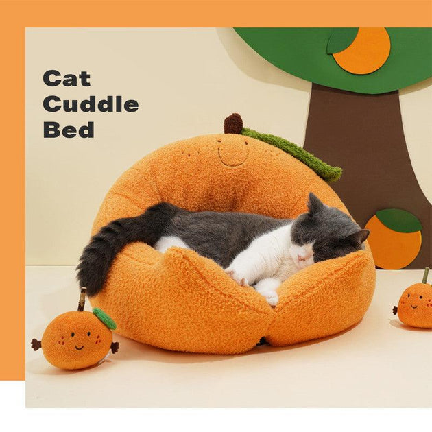 Buy Cat Bed Cat Calming Beds Cat Sleeping Bed Detachable Washable Fluffy Cat Beds discounted | Products On Sale Australia