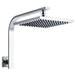 Buy Cefito 8'' Rain Shower Head Wall Arm Square High Pressure Chrome discounted | Products On Sale Australia