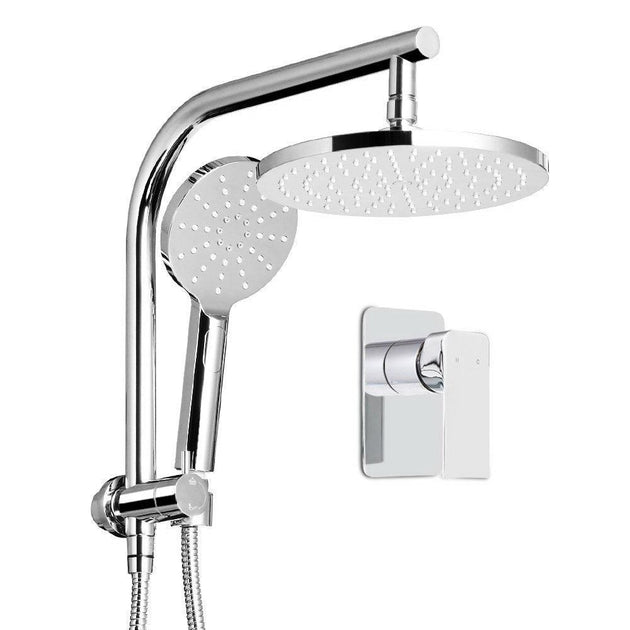 Buy Cefito 9'' Rain Shower Head Set Handheld Round High Pressure Mixer Tap Chrome discounted | Products On Sale Australia