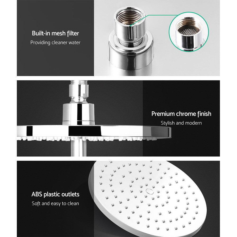 Buy Cefito 9'' Rain Shower Head Set Handheld Round High Pressure Mixer Tap Chrome discounted | Products On Sale Australia