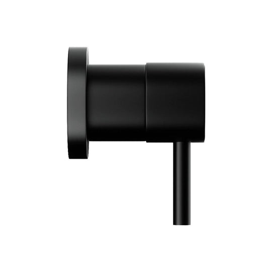 Buy Cefito Basin Twin Tap Wall Round Brass Faucet Shower Bathtub Black discounted | Products On Sale Australia