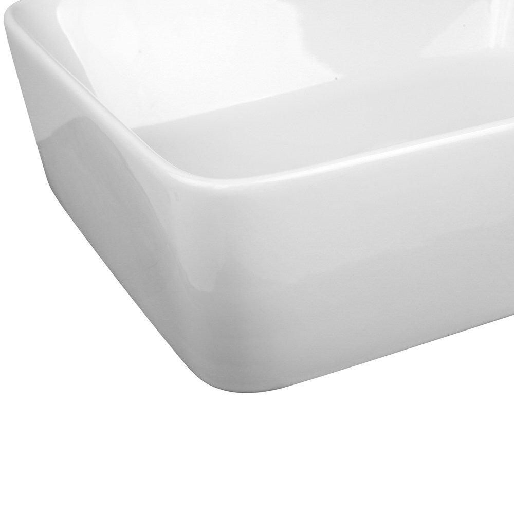 Buy Cefito Bathroom Basin Ceramic Vanity Sink Hand Wash Bowl 48x37cm White discounted | Products On Sale Australia