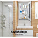 Buy Cefito Bathroom Mirror Cabinet 450x720mm White discounted | Products On Sale Australia