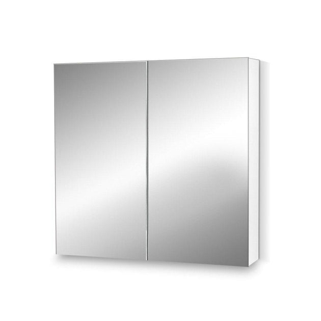 Buy Cefito Bathroom Mirror Cabinet 750x720mm White discounted | Products On Sale Australia