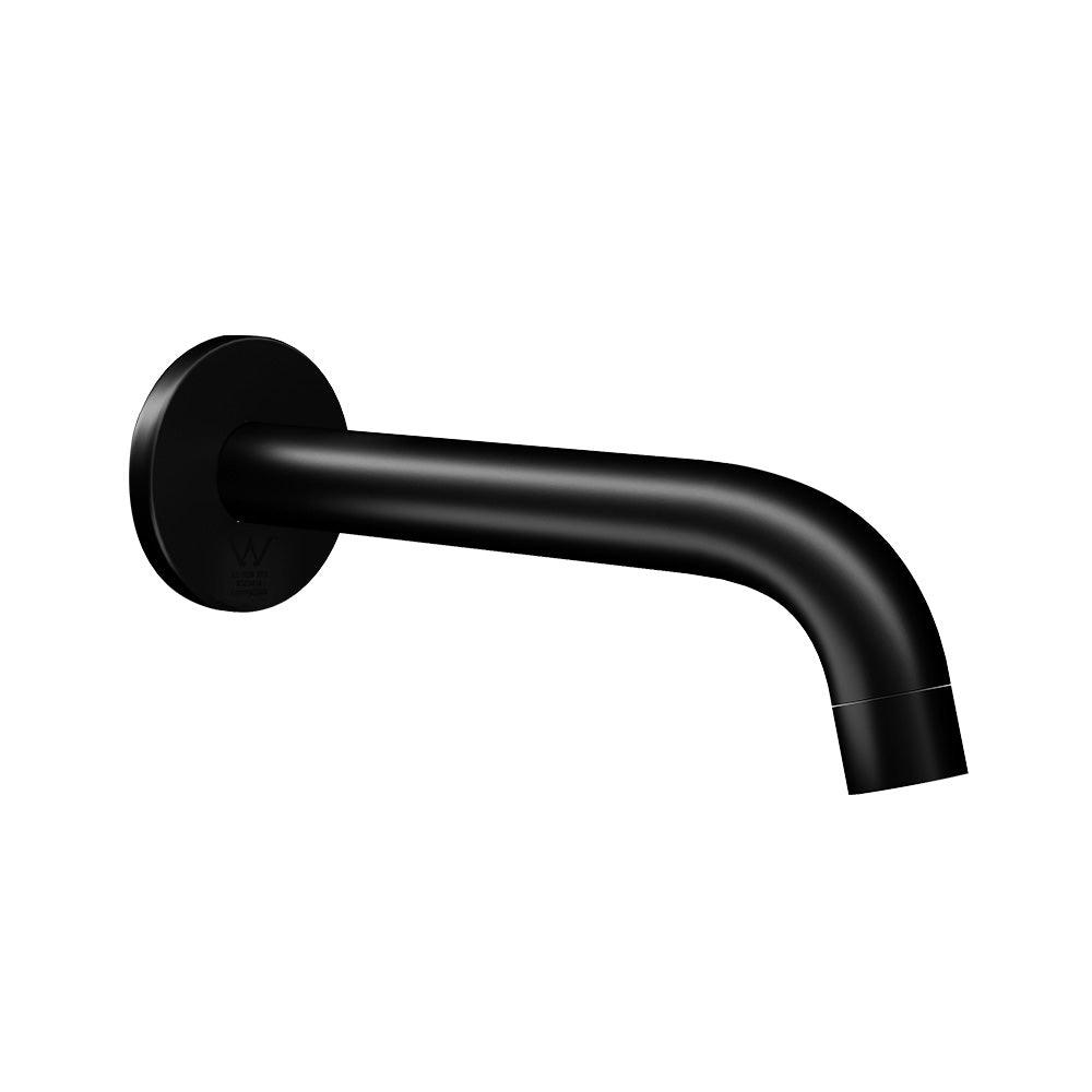 Buy Cefito Bathroom Mixer Spout Wall Bath Tap Round Shower Bathtub Black discounted | Products On Sale Australia