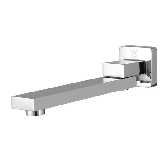 Buy Cefito Bathroom Mixer Spout Wall Bath Tap Square Swivel Bathtub Chrome discounted | Products On Sale Australia