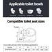 Buy Cefito Electric Bidet Toilet Seat Cover Auto Smart Water Wash Dry Panel Control discounted | Products On Sale Australia