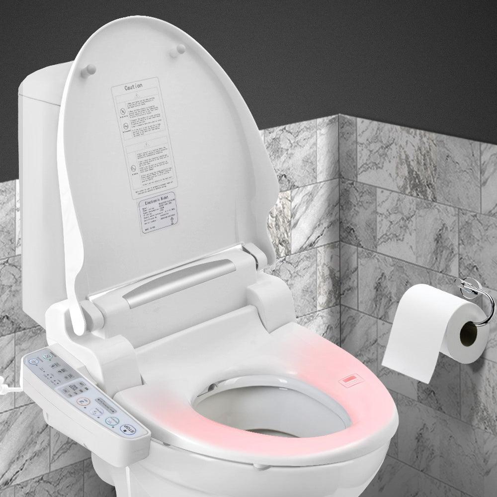 Buy Cefito Electric Bidet Toilet Seat Cover Auto Smart Water Wash Dry Panel Control discounted | Products On Sale Australia