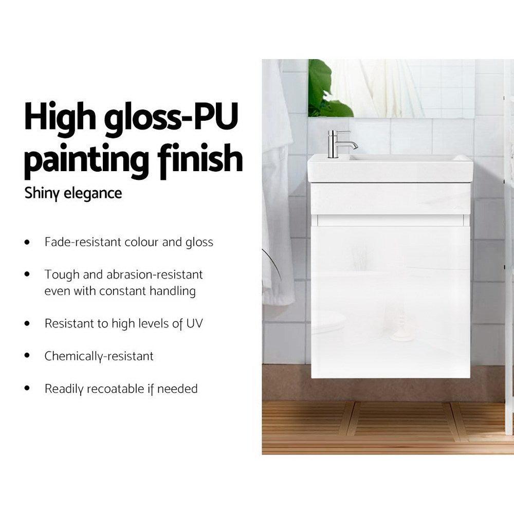 Buy Cefito Vanity Unit 400mm with Basin White discounted | Products On Sale Australia