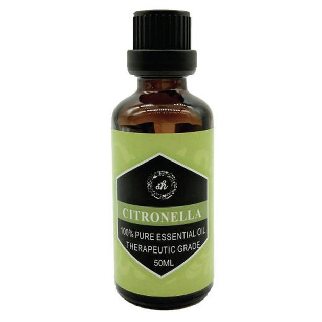 Buy Citronella Essential Oil 50ml Bottle - Aromatherapy discounted | Products On Sale Australia