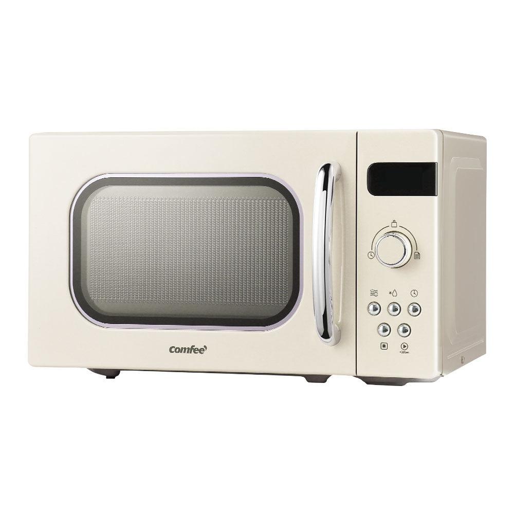 Buy Comfee 20L Microwave Oven 800W Cream discounted | Products On Sale Australia