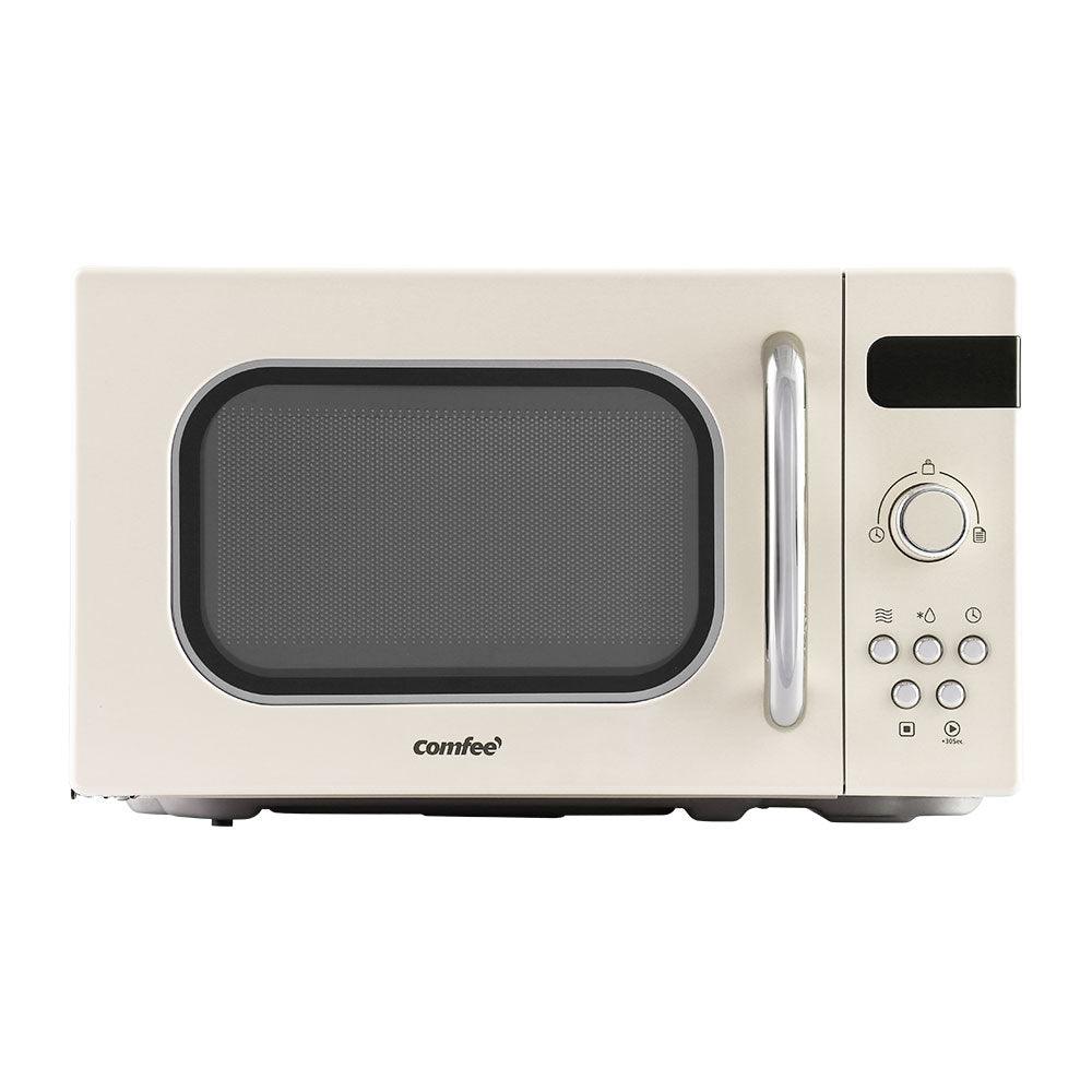 Buy Comfee 20L Microwave Oven 800W Cream discounted | Products On Sale Australia