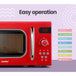 Buy Comfee 20L Microwave Oven 800W Red discounted | Products On Sale Australia