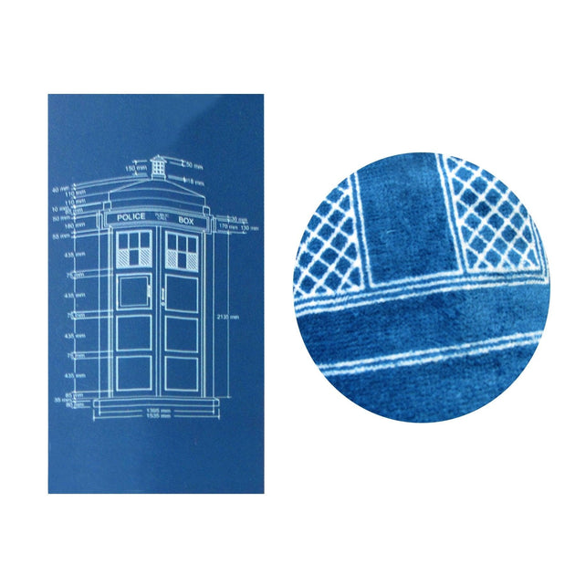 Buy Cotton Bath / Beach Towel Doctor Who discounted | Products On Sale Australia