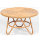 Buy Crocus Rattan Round Coffee Table 80cm - Natural discounted | Products On Sale Australia