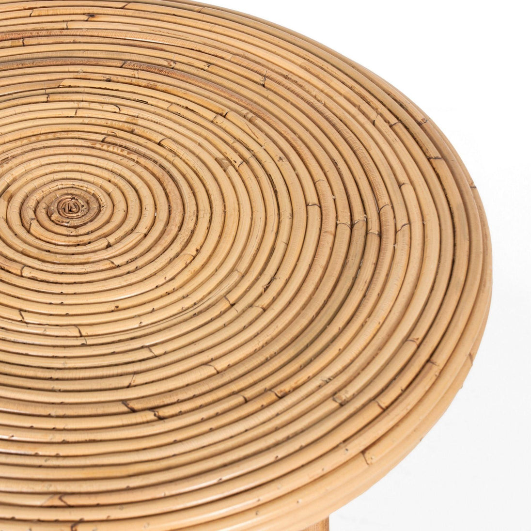 Buy Crocus Rattan Round Coffee Table 80cm - Natural discounted | Products On Sale Australia