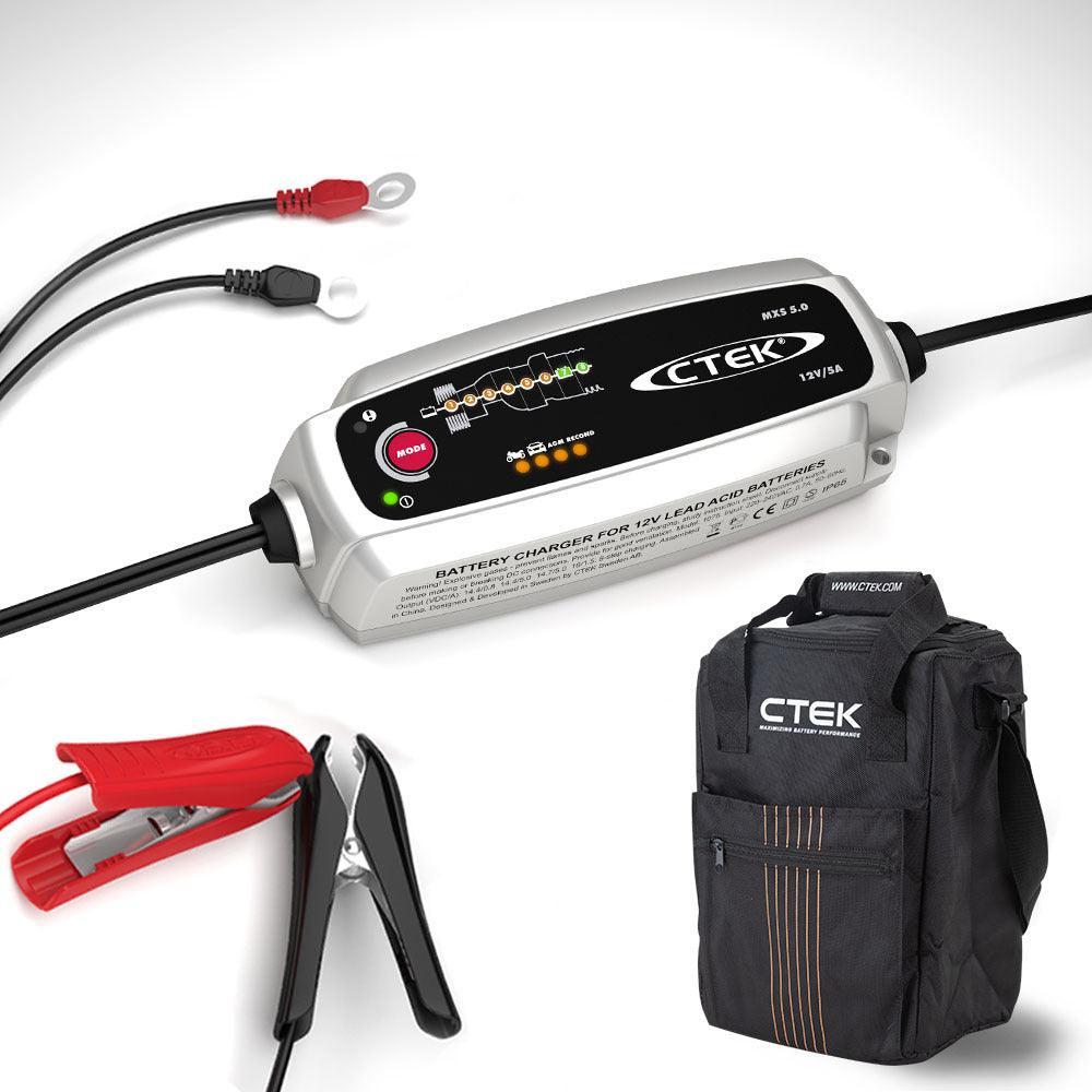 Buy CTEK MXS 5.0 12V 5 Amp Smart Battery Charger and Cooler Bag Combo discounted | Products On Sale Australia