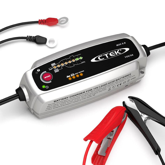 CTEK MXS 5.0 12V 5Amp Smart Battery Charger Car Boat 4WD Caravan Bike Marine AGM Products On Sale Australia | Auto Accessories > Auto Accessories Others Category