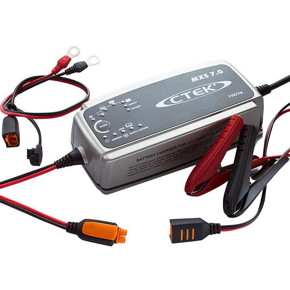 Buy CTEK MXS 7.0 12V Smart Battery Charger 7Amp Car Boat 4WD Caravan Gel AGM discounted | Products On Sale Australia