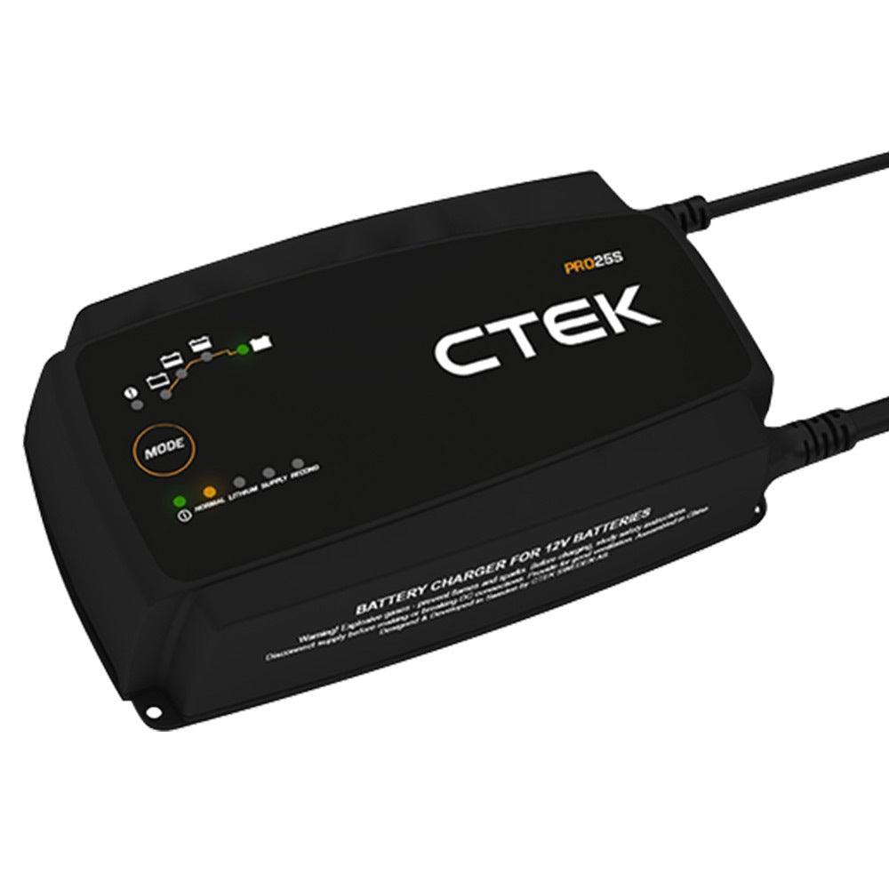 Buy CTEK PRO25S Smart Battery Charger Professional 25A AGM Lithium 12V CTEK-40-200 Car discounted | Products On Sale Australia