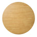 Buy Cusco 100cm Round Dining Table Scandinavian Style Solid Rubberwood Natural discounted | Products On Sale Australia