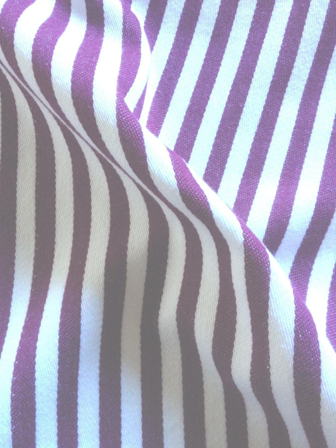 Buy Dandi Fuchsia Plum Purple & White Striped Cushion Cover 40x40cm discounted | Products On Sale Australia